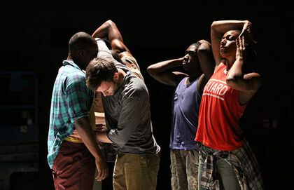 A photo from the production 