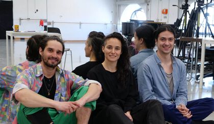 A picture from the production 