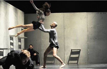 A photo from the production 
