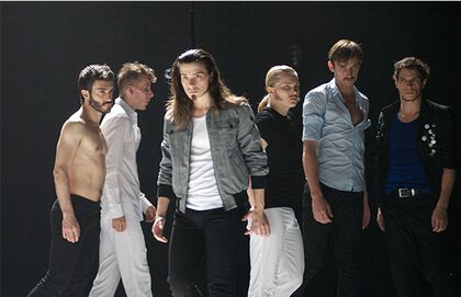 A photo from the production 