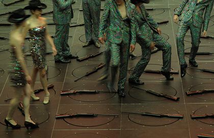 A photo from the production 