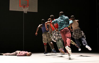 A photo from the production 