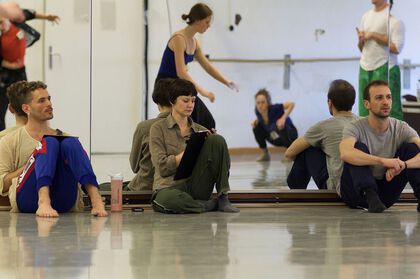A picture from the production 