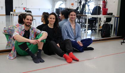 A picture from the production 