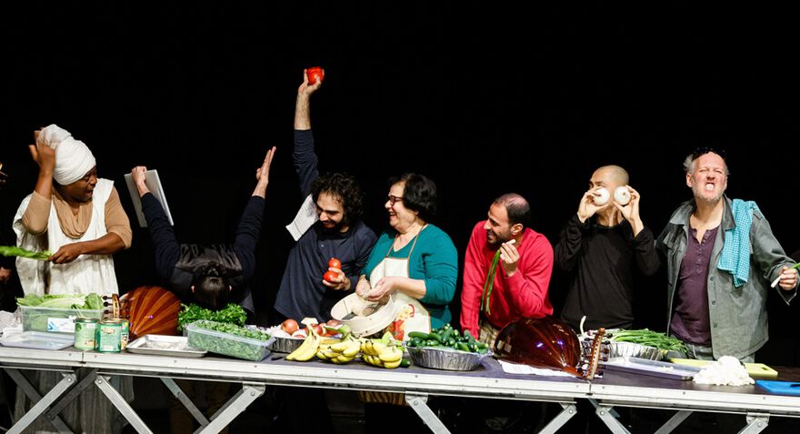 A photo from the production 