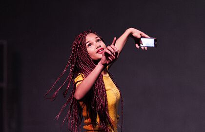 A photo from the production 