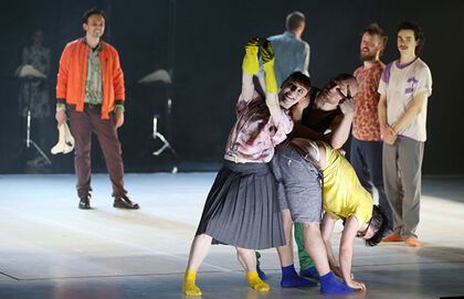 A photo from the production 