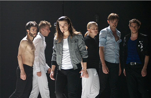 A photo from the production "We Solo Men"