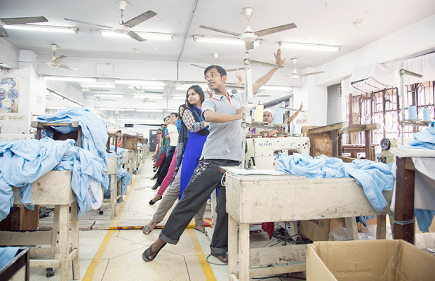 A photo from the production "Made in Bangladesh"